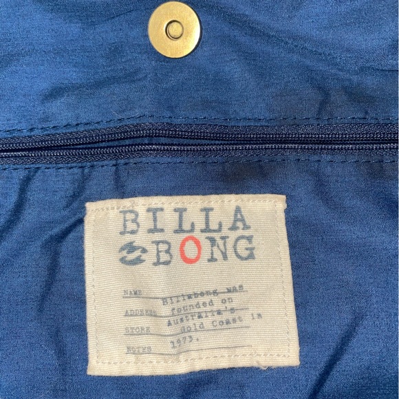 Multi color Billabong fabric bag - Picture 3 of 5